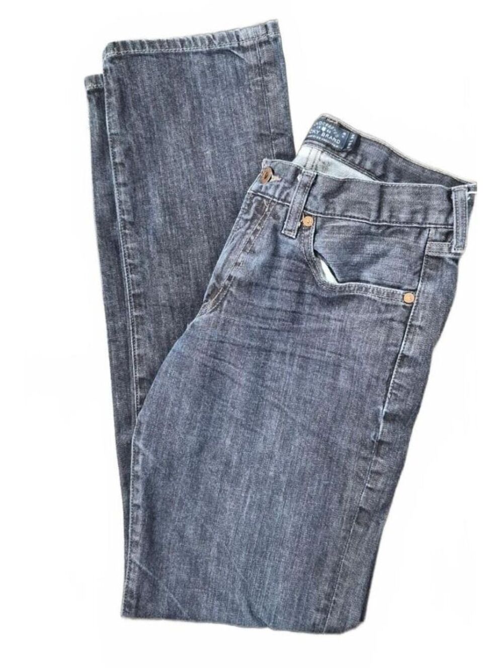 Lucky Brand 221 Original Straight Men’s Jeans 30x32 Dark Wash Distressed